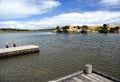 Where Glenelg River and Oxbow Lake meeting