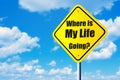 Where is my life going Royalty Free Stock Photo