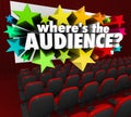 Where's the Audience Movie Theater Screen Missing Customers