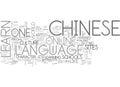 Where To Learn Chinese Online Word Cloud