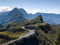 Col des boeufs Mafate Reunion Island Royalty Free Stock Photo