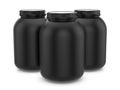 Whey protein containers