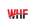 WHF Letter Initial Logo Design Vector Illustration Royalty Free Stock Photo