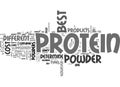 Which Is The Best Protein Powder Word Cloud