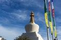 Which Stupa is a dome shaped building erected as a Buddhist shrine in Benalmadena Pueblo, Benalmadena