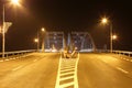 Metal night bridge