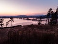 Whiffin Spit in Sooke, BC at sunset