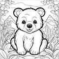 Whimsical Baby Bear Coloring Book: Wild Kids\' Imagination