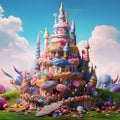 Whimsical Cake-themed Paradise