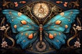 Whimsical Clockwork Butterflies - Generative AI