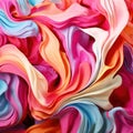 Whimsical colorful background. Playful vibrant texture