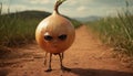 Animated Onion on Rural Road