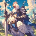 Fantasy Chicken Knight - Embark on an Epic Quest