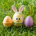 Whimsical Easter eggstravaganza brimming with colorful eggs and joyful celebrations