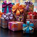 Whimsical Gift Wrapping Showcase: Colorful and Creative Gift Packaging