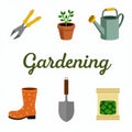 Garden Dreams: Essentials for Every Green Thumb Generative AI Royalty Free Stock Photo