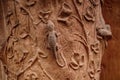 Whimsical and lifelike carvings on Heidelberg castle