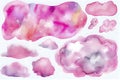 Whimsical Pink Clouds for Dreamy Designs.