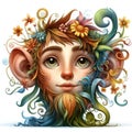 Fantasy Floral Portrait