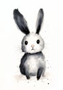 Whimsical Rabbit: A Playful Background for Your Avatar