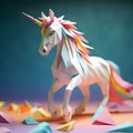 The Origami Unicorn's Tale of Enchantment