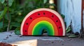 Whimsical Watermelon Wonderland: Sustainable Rainbow Toy Delighting Children Everywhere