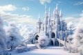 Whimsical winter landscapes with fantasy