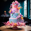 Whimsical Wonderland: A Delightful Wedding Cake