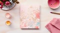 whimsy notepad pink