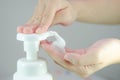 Whip Foam Soap Royalty Free Stock Photo