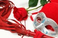 Whip and a rose