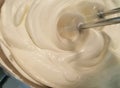 Whipping Body Butter Royalty Free Stock Photo