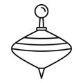 Whirligig icon, outline style