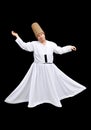 Whirling dervish Royalty Free Stock Photo