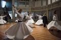 Whirling Dervishes Ceremony. Sufi Whirling Dervishes Ceremony at Galata Mawlawi House Museum