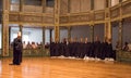 Whirling Dervishes Ceremony. Sufi Whirling Dervishes Ceremony at Galata Mawlawi House Museum