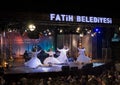 Whirling Dervishes performance Sultanahmet during Ramadan Royalty Free Stock Photo