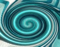 A whirling vortex spiral. Spiral of hypnosis, hypnosis concept, downward pattern, abstract background from circles of colored