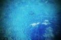 Whirlpool abstract texture and blue background
