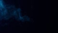 Whirlwind with chaos particles. Abstract water vortex. Explosion dynamic wave in space. Futuristic flow dots. Wormhole shimmering