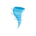 Whirlwind tornado icon. Cartoon of whirlwind tornado vector icon for web design