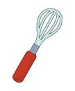 Whisk clip art illustration vector isolated