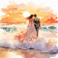 Whisked Away by the Waves: A Beach Wedding Tale