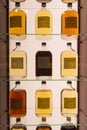 Whiskeis from different casks Suntory Yamazaki Whisky Museum Royalty Free Stock Photo