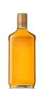 Whiskey bottle blank Royalty Free Stock Photo