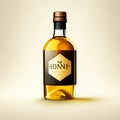 Whiskey Bottle Mock-Up - 3D Rendered Image Generative AI