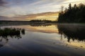 Swamp on Fish House Road Adirondack Park Royalty Free Stock Photo