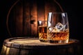 Whiskey drinks. You need to drink whiskey with ice then the whiskey tastes better of an oak barrel. Alcoholic drink with ice