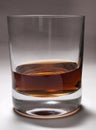 Whiskey in the glass Royalty Free Stock Photo