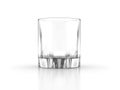 Whiskey glass scotch bourbon creative isolated on white background high resolution 3d illustration